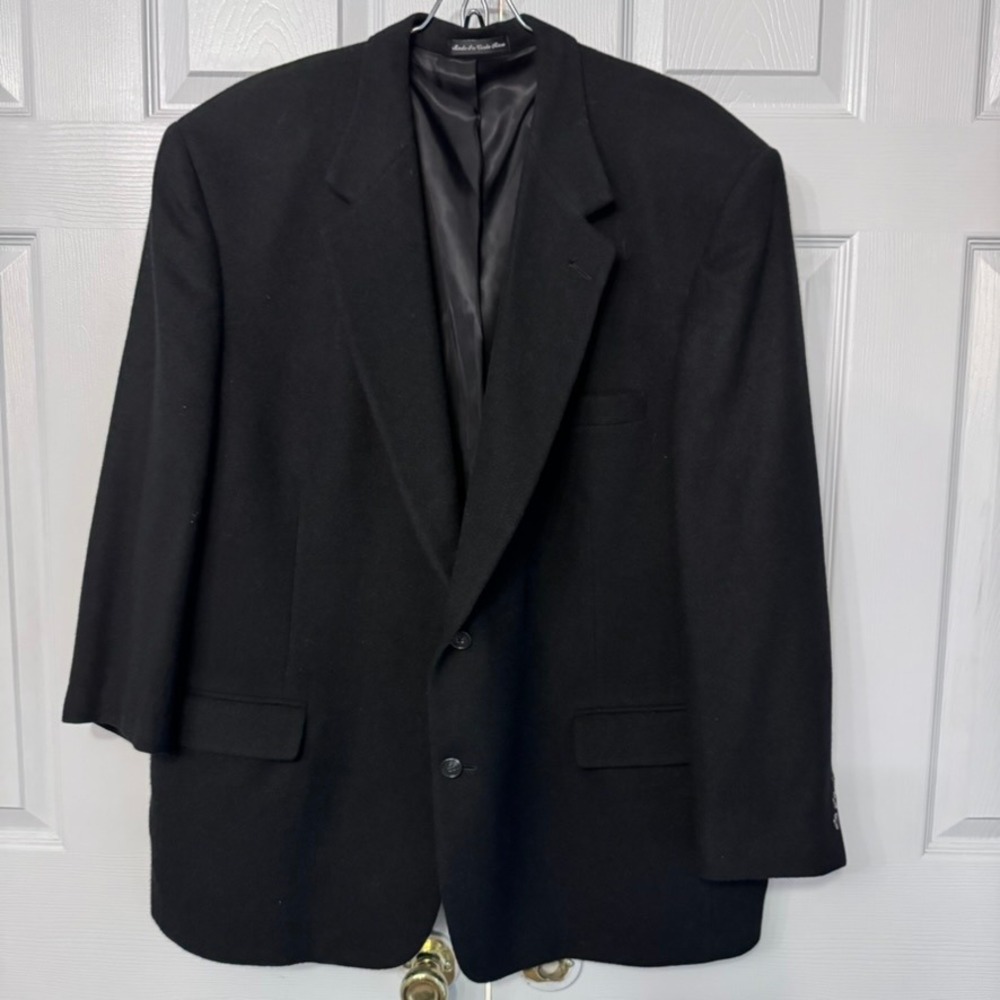 Rountdtree & Yorke Camel Hair 48R Blazer Jacket Business‎ Casual Career